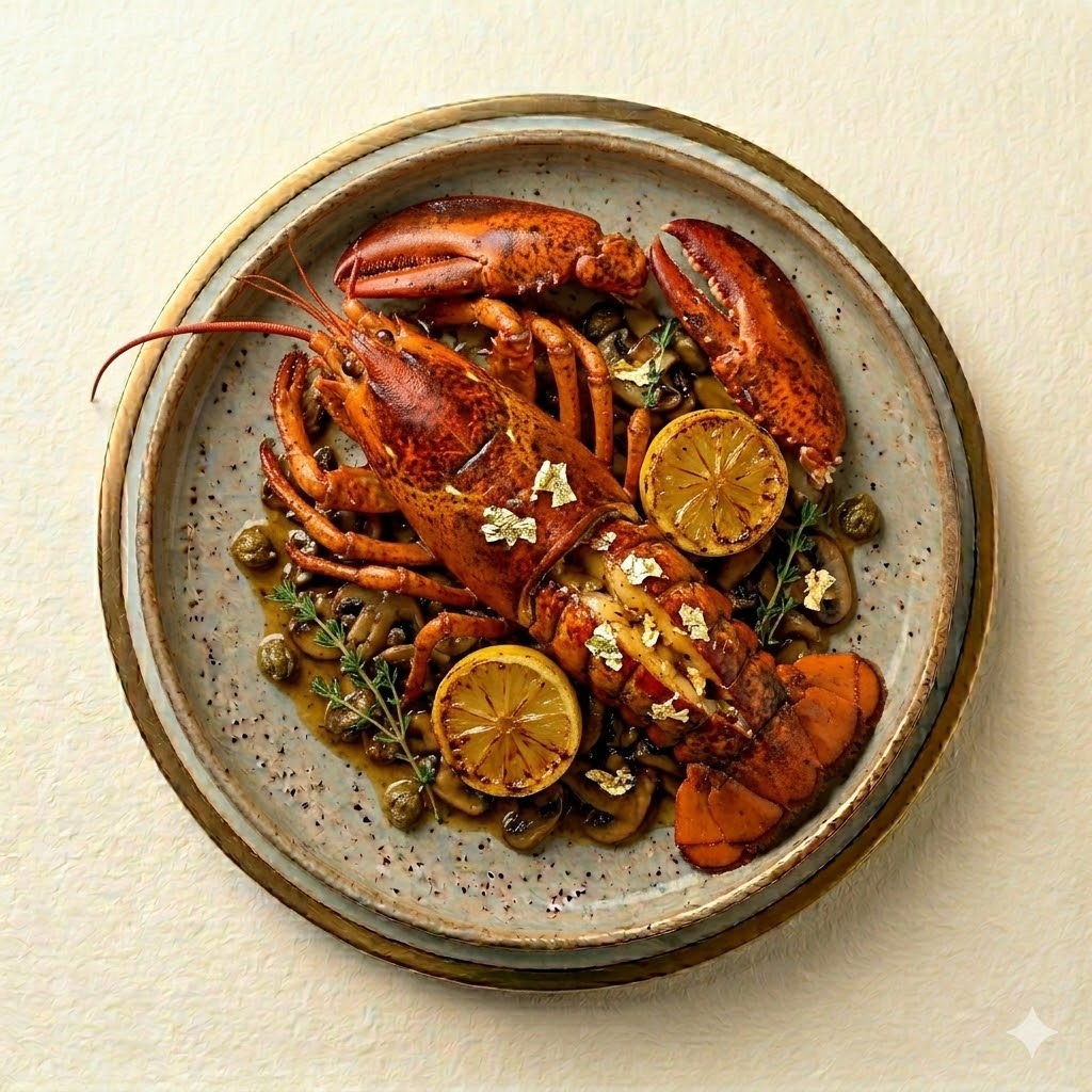 Whole Roasted Lobster